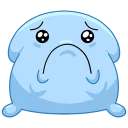 😢 emoji Подушка Telegram sticker 7 of 32