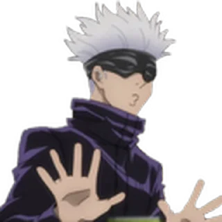 🌊 emoji Gojo @SbornikStickers Telegram sticker 9 of 20