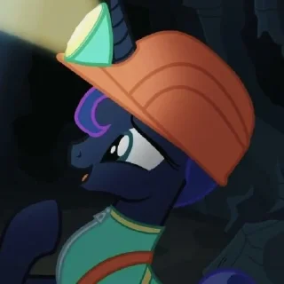 🌙 emoji Princess Luna | @MLPstick Telegram sticker 15 of 50