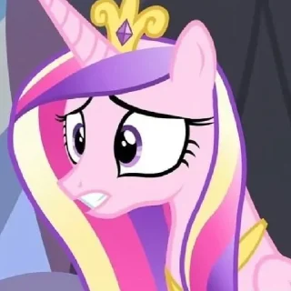 💎 emoji Princess Cadance | @MLPstick Telegram sticker 10 of 50