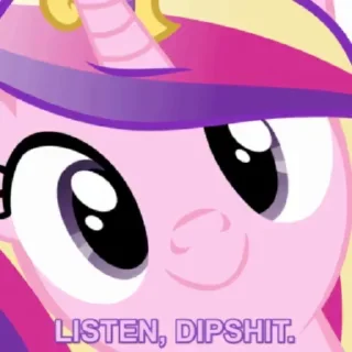 🙂 emoji @mlpstickers Princess Cadance animated pack Telegram sticker 15 of 27