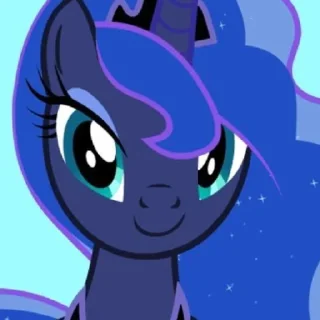 Sticker from Princess Luna | @MLPstick