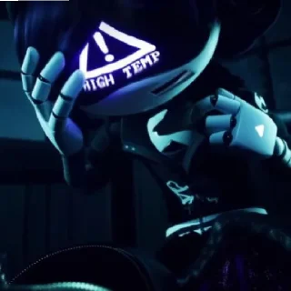 Sticker from Murder drones