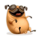 Sticker from Мопс Халк