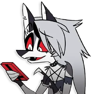 😂 emoji HellHoundLoona Telegram sticker 7 of 31