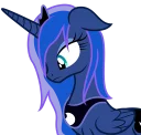 😐 emoji Princess Luna Telegram sticker 18 of 78