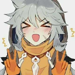 🐺 emoji 🐺Рейзор🐺 Telegram sticker 7 of 40