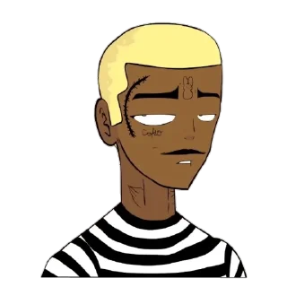 😒 emoji Lil Peep Telegram sticker 6 of 18