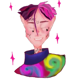 ☺️ emoji Lil Peep Telegram sticker 6 of 20