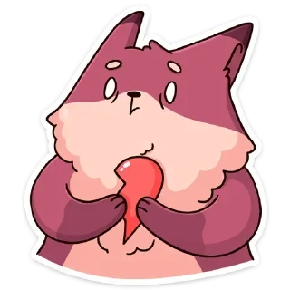 💔 emoji алиночка лучшая зайка котик Telegram sticker 16 of 77