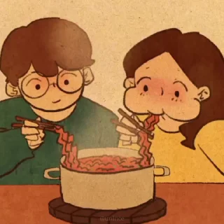 👫 emoji this is loove Telegram sticker 24 of 46