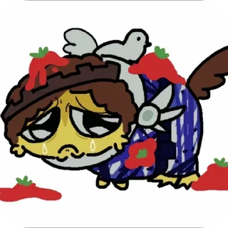 🐦 emoji форсакiн доза :: @forsakencomikc Telegram sticker 24 of 81