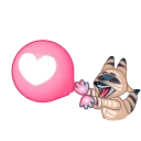 😘 emoji Mummy Jackal Telegram sticker 16 of 17