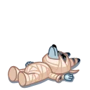 😵 emoji Mummy Jackal Telegram sticker 9 of 17