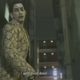 Sticker from Majima Goro