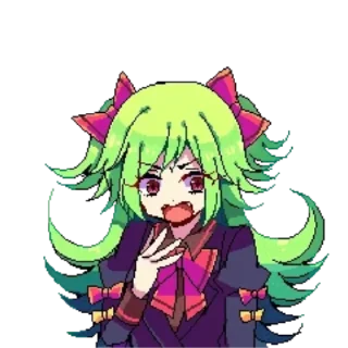 😨 emoji Лайм крутышка Telegram sticker 7 of 101