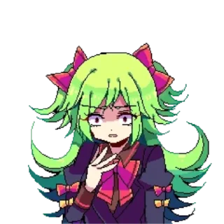 😰 emoji Лайм крутышка Telegram sticker 8 of 101