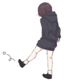 🌫 emoji Kurumi-chan Telegram sticker 17 of 69