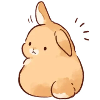 😍 emoji Rabbit Telegram sticker 5 of 30