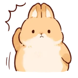 😄 emoji Rabbit Telegram sticker 21 of 30