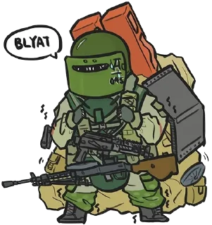 🙁 emoji Rainbow six siege Telegram sticker 20 of 61