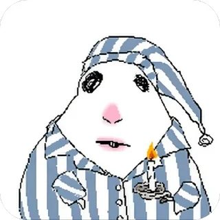 😴 emoji Hamsterbyrawraw Telegram sticker 21 of 31