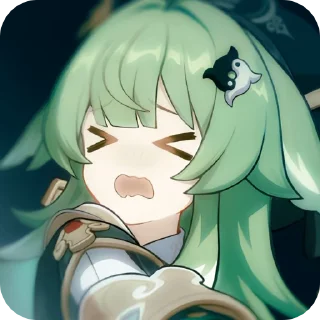 💚 emoji 彡Хо Хо ( 💚 )) @myworksMQ Telegram sticker 21 of 50