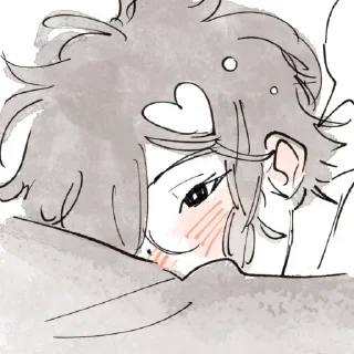 ❤️ emoji лира и миндальный тофу Telegram sticker 14 of 120