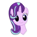 😺 emoji Starlight Glimmer (MLP) Telegram sticker 7 of 28