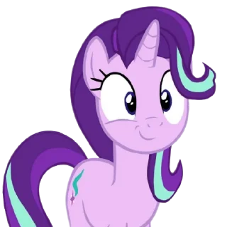 ☺️ emoji @MyLittlePony_bots Starlight Glimmer Telegram sticker 12 of 106