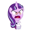 👿 emoji Starlight Glimmer (MLP) Telegram sticker 22 of 28