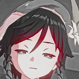 😑 emoji •°Venti°•  @anime_sticks Telegram sticker 6 of 40