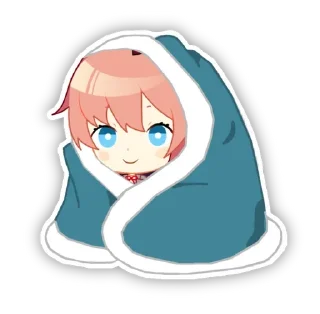 🙂 emoji ddlc ^o^ Telegram sticker 12 of 51