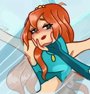 🤩 emoji Винкс от LunArt @MoiStikiBot Telegram sticker 2 of 8
