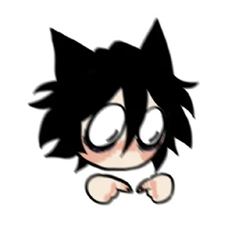 😳 emoji Edgy catboy @trafslybot Telegram sticker 11 of 63