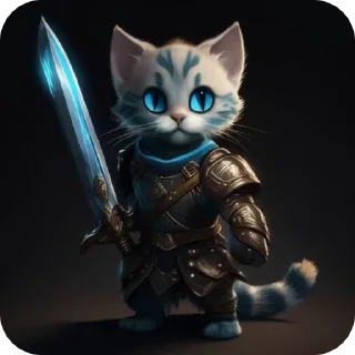 🐈 emoji Кандинский Telegram sticker 18 of 32
