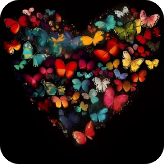 ❤️ emoji Кандинский Telegram sticker 19 of 32