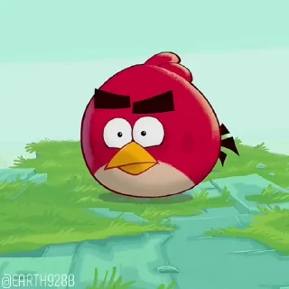Sticker from Angry Birds • @Earth928B