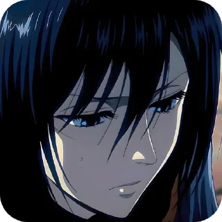 🌟 emoji микаса и импостер Telegram sticker 11 of 39