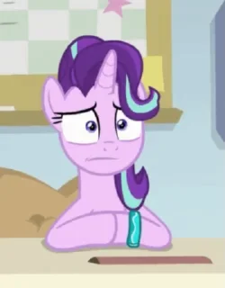 😵‍💫 emoji @mlpstickers Starlight Glimmer animated pack Telegram sticker 23 of 45