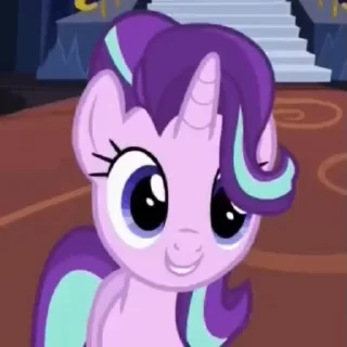 😀 emoji @mlpstickers Starlight Glimmer animated pack Telegram sticker 9 of 45