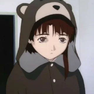 Sticker from Lain