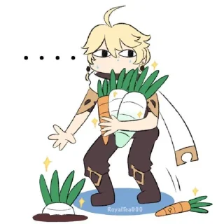 😖 emoji Genshin Telegram sticker 13 of 111