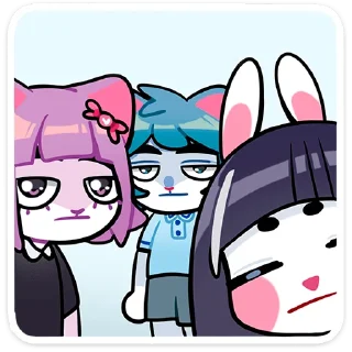 😐 emoji сима без кринж надписей @stickwithouttext Telegram sticker 18 of 47