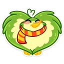 ❤️ emoji Киви Иви @TgSticker Telegram sticker 15 of 48