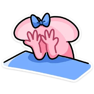 🫣 emoji Кристина (@TgSticker) Telegram sticker 22 of 48