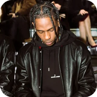 🙂 emoji Travis Scott ➩ @Earth928B Telegram sticker 12 of 50