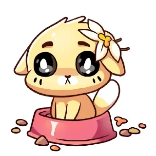 🐱 emoji Ванилька без текста | @Stick4Gram Telegram sticker 13 of 48