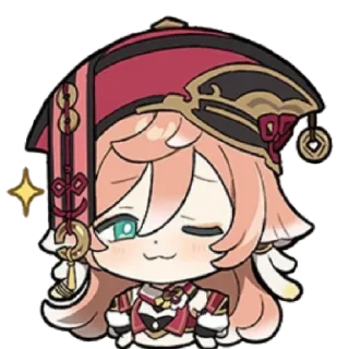 😉 emoji Геншин Telegram sticker 12 of 105