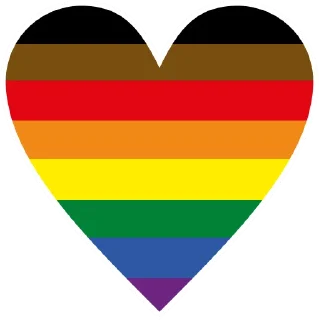 ❤ emoji Pride hearts Telegram sticker 14 of 120